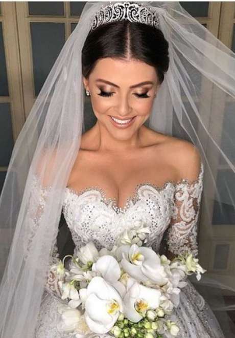 Bridal Hairstyles With Tiaras Arabia Weddings