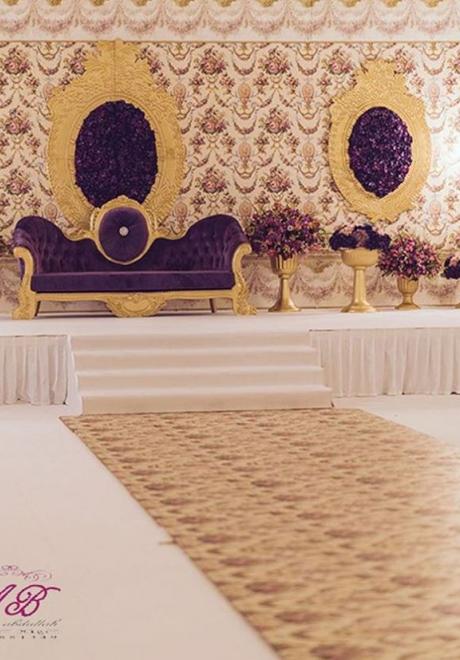 Stunning Wedding Koshas by Arab Wedding Planners