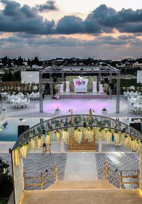 حفل زفاف أحمد وإيمان في لبنان