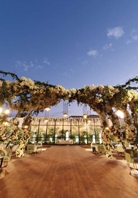 A Garden Bliss Wedding in Qatar