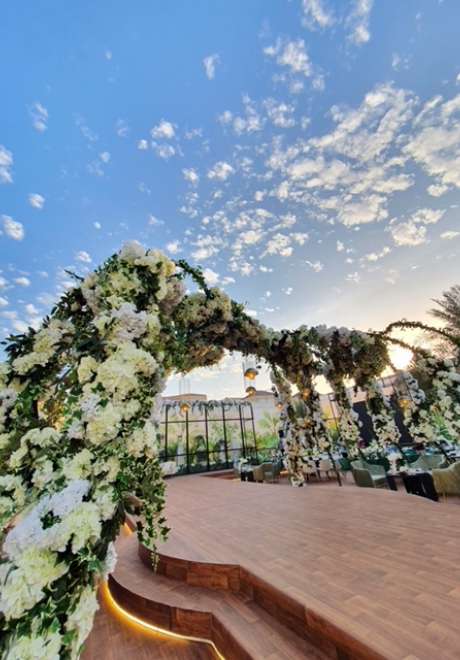 A Garden Bliss Wedding in Qatar