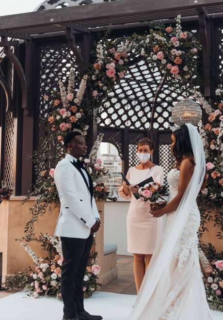 Amaka and Sam's Nigerian Wedding in Dubai