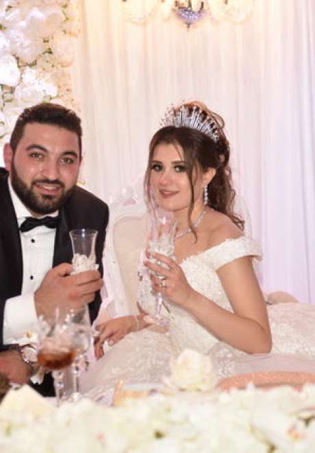 حفل زفاف سينثيا وآفو في ألمانيا