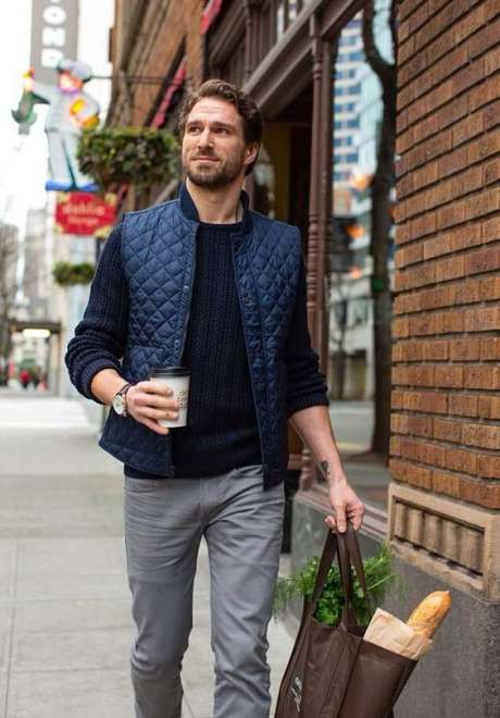 Latest Men Fashion Trend: The Barbour Quilted Vest 