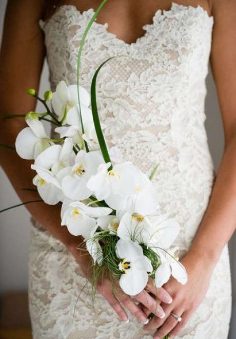 Lovely Wedding Bouquets With Orchids