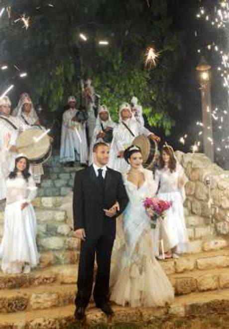 حفل زفاف سيرين عبد النور وفريد رحمة