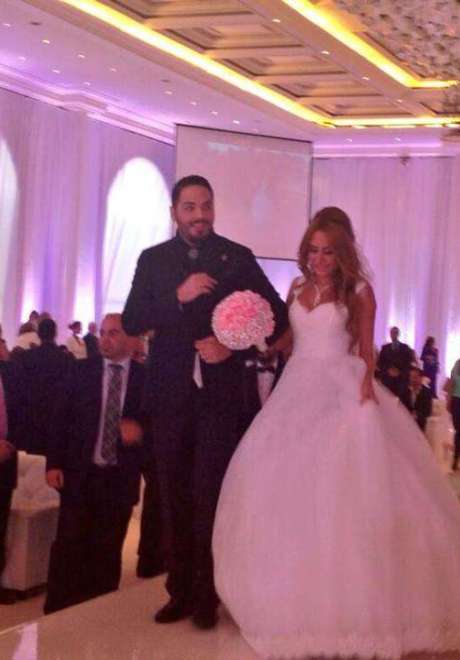 حفل زفاف رامي عياش وداليدا سعيد