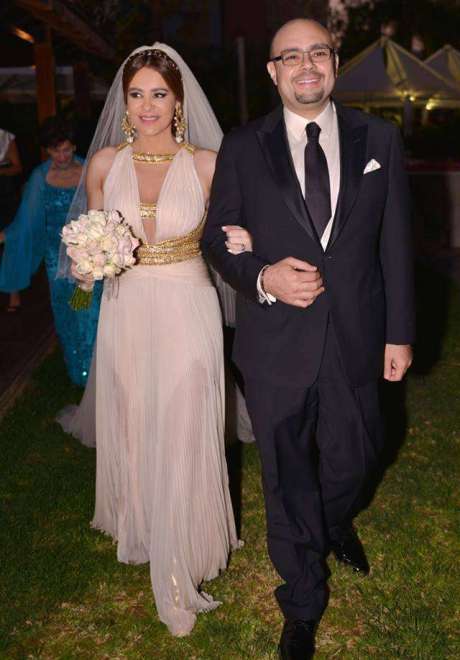 Carole Samaha and Waleed Mustafa's Wedding