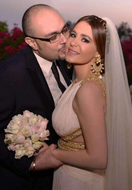 Carole Samaha and Waleed Mustafa's Wedding
