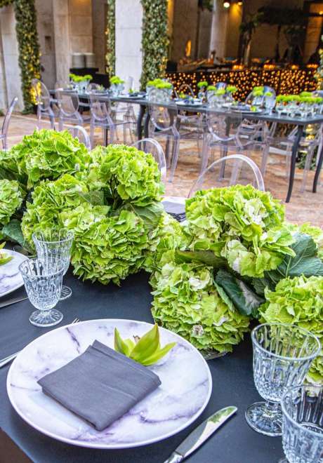A Fifty Shades of Green Wedding in Amman