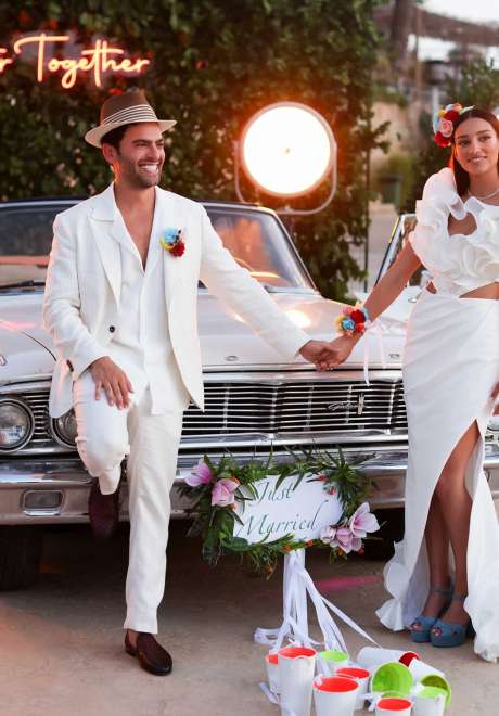 حفل زفاف ممتع مستوحى من كوبا