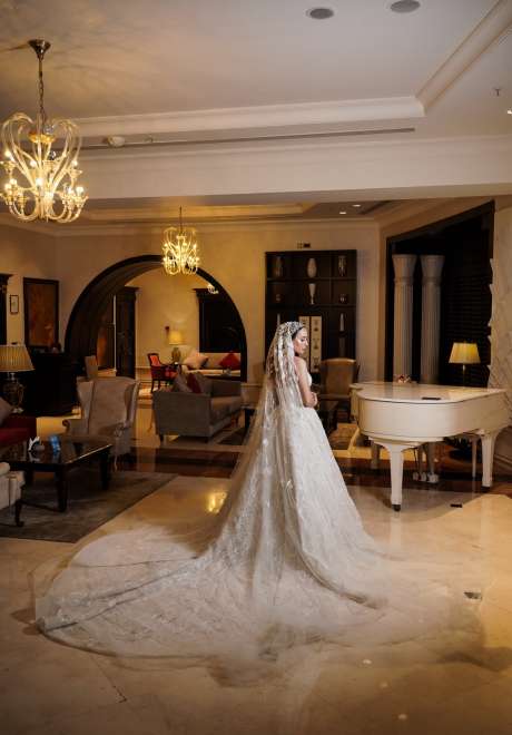 ليلة زفاف متلألئة في لبنان