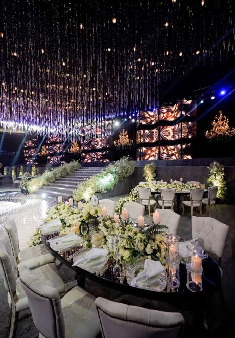 A Shimmering Wedding Night in Lebanon