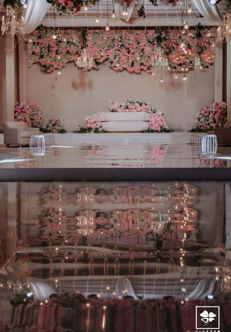 A Pink Floral Wedding in Doha