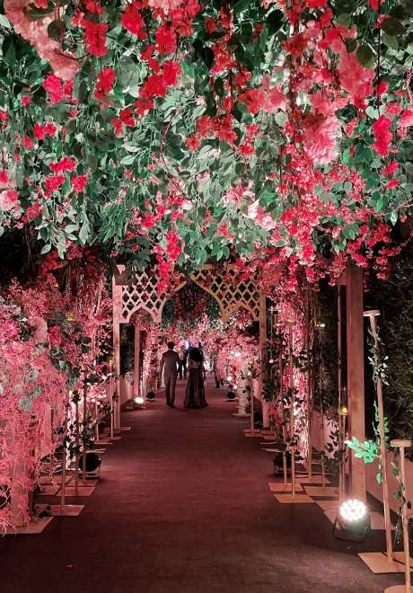 An Artistic Colorful Wedding in Egypt