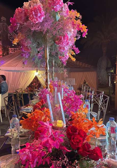 An Artistic Colorful Wedding in Egypt