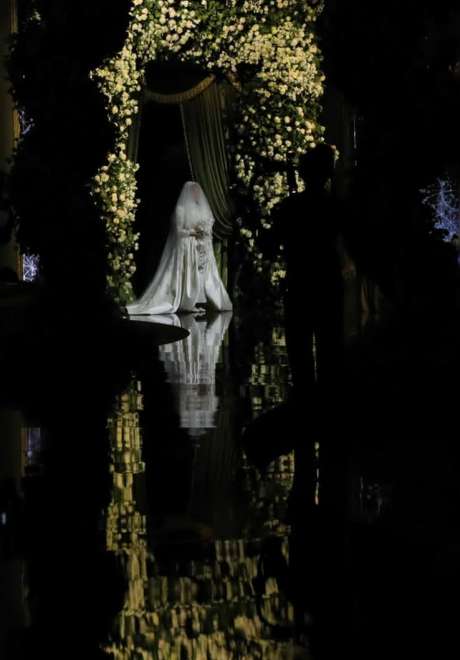 An Opulent Magical Garden Wedding in Doha