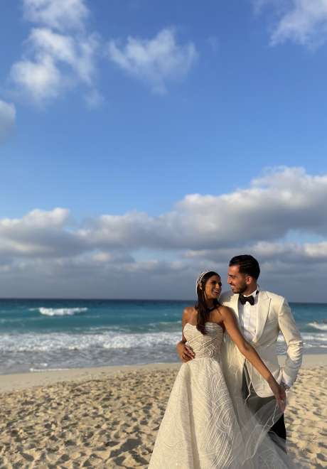 A Tropical Wedding at The North Coast in Egypt