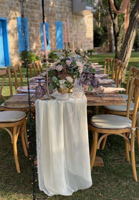 A Blush Pink Summer Wedding in Lebanon