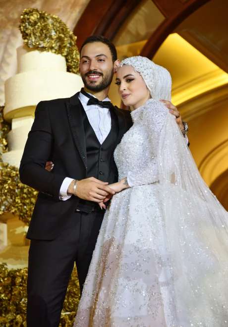 حفل زفاف جنى ومحمد في لبنان 
