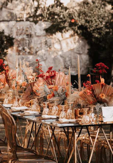 A Fairytale Outdoor Wedding in Lebanon