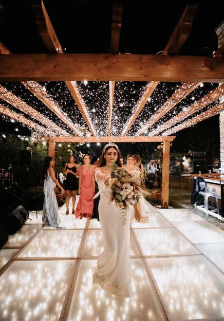 A Fairytale Outdoor Wedding in Lebanon