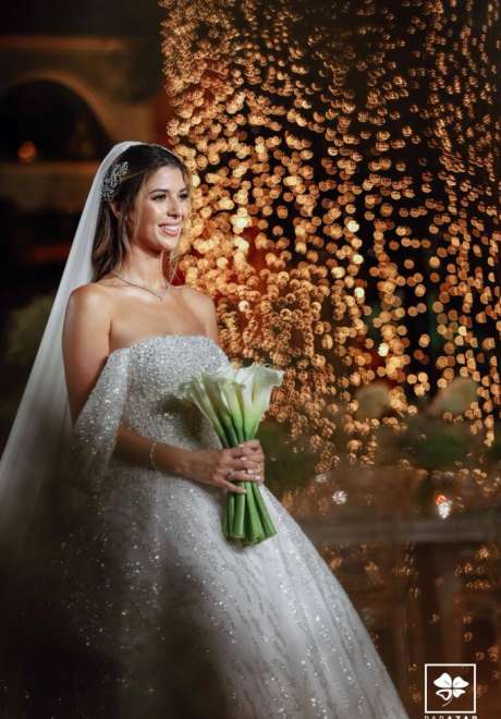 حفل زفاف سارة وعامر في لبنان