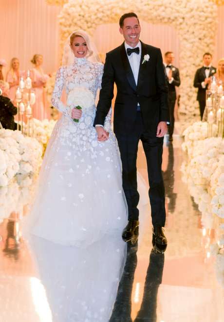 Paris Hilton and Carter Reum Wedding 13