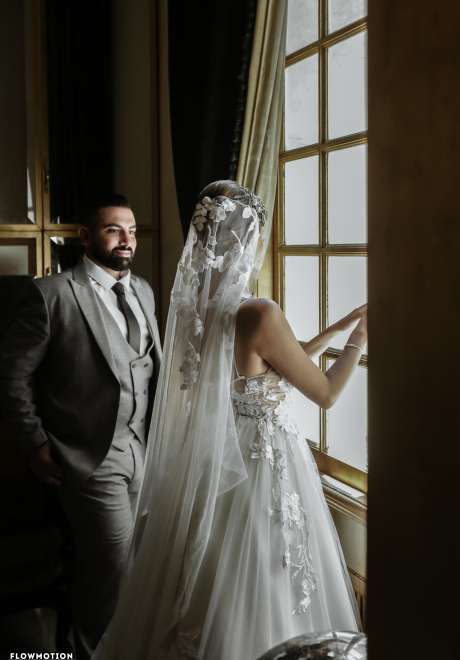 حفل زفاف بثيم ريفي في لبنان 