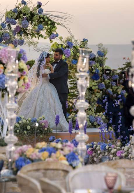 A Lake Como Wedding Theme at The Dead Sea