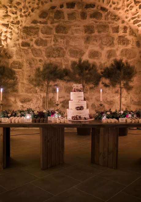 حفل زفاف دوللي وآرين الريفي في الأردن 