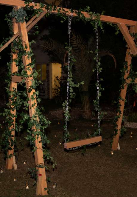 A Cylindrical Wedding in Doha