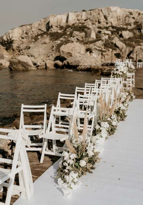 Maysoon Bastoni and Mustafa Ozbaran's Destination Wedding in Cyprus