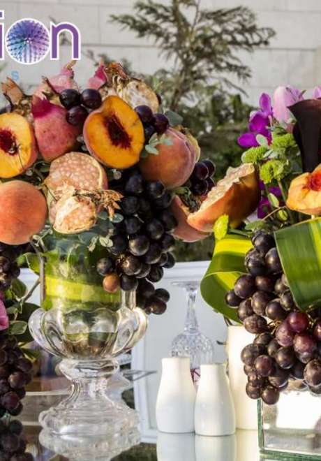 An Exotic Sunset Fruit Wedding by Sensation Events