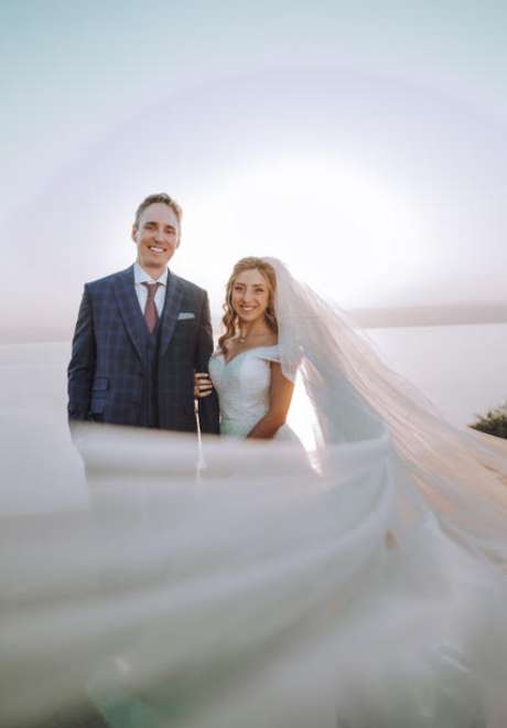 A Fresh Garden Wedding at The Dead Sea