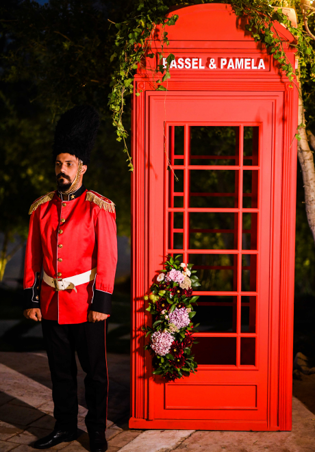 حفل زفاف أنيق من وحي لندن في لبنان 