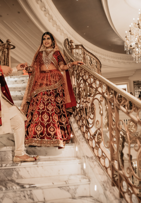 حفل زفاف هندي مذهل في دبي