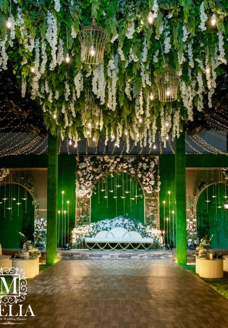 A Fresh Garden Wedding in Doha