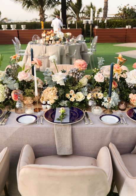 A Charming Outdoor Destination Wedding in Dubai