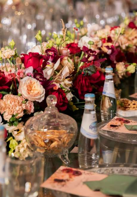 A French Garden Engagement Party in Qatar