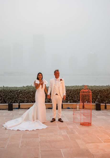 A Romantic Destination Wedding in Dubai