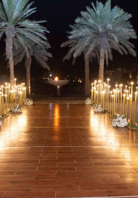 حفل زفاف سعودي أنيق في البحرين