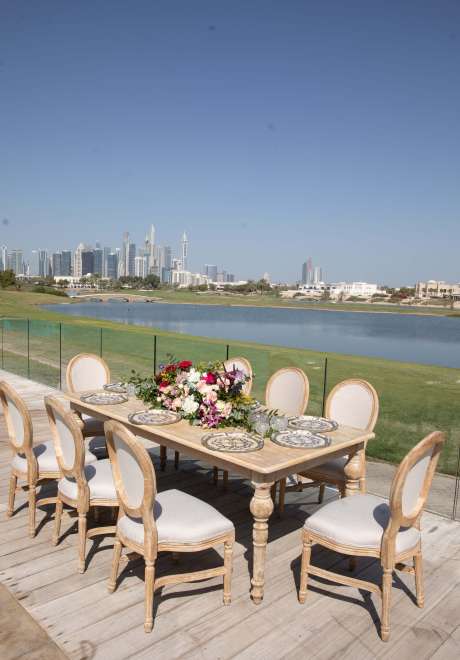 حفل زفاف ريفي ساحر في دبي