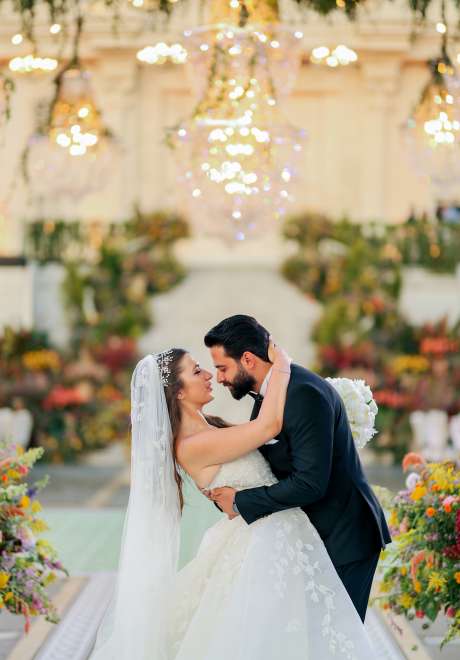 A Bridgerton Inspired Wedding in Lebanon