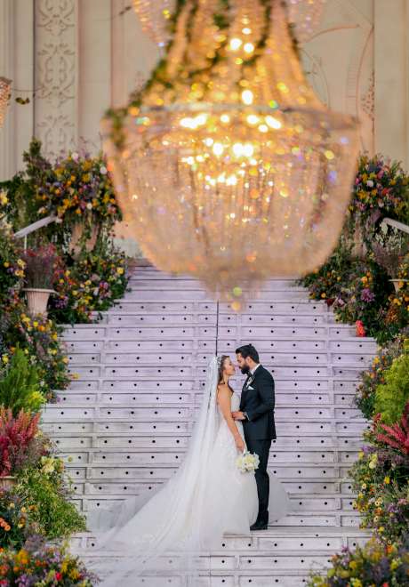 A Bridgerton Inspired Wedding in Lebanon