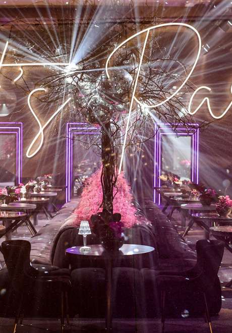 A Disco Themed Engagement Party in Amman