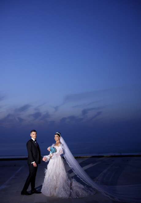 A Wonderful Blue and Pink Wedding in Lebanon