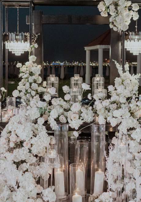 Behind Kris Fade and Brianna Ramirez Wedding on Dubai Bling