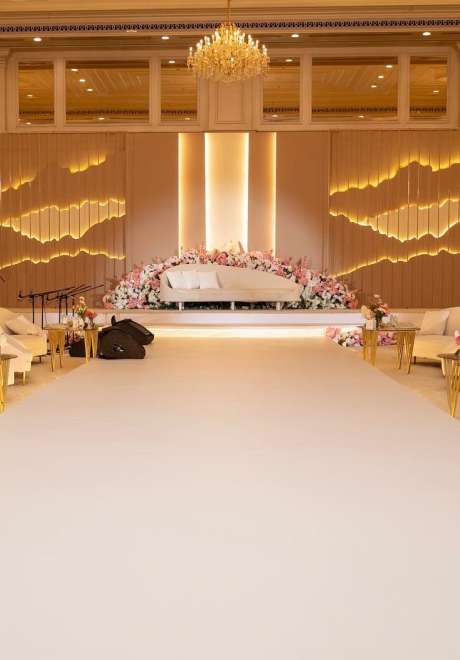 حفل زفاف ساحر في قطر
