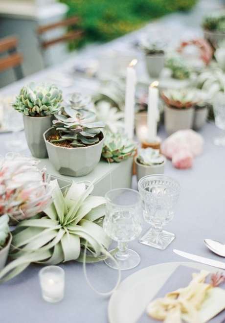 Beautiful Succulent Wedding Centerpieces